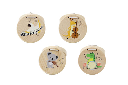 Toyslink - Wooden Aussie Animal Castanets