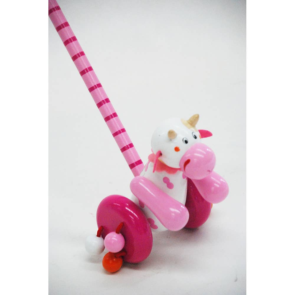Cow Push Toy