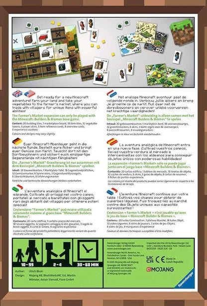Ravensburger - Minecraft Farmer's Market Game Expansion
