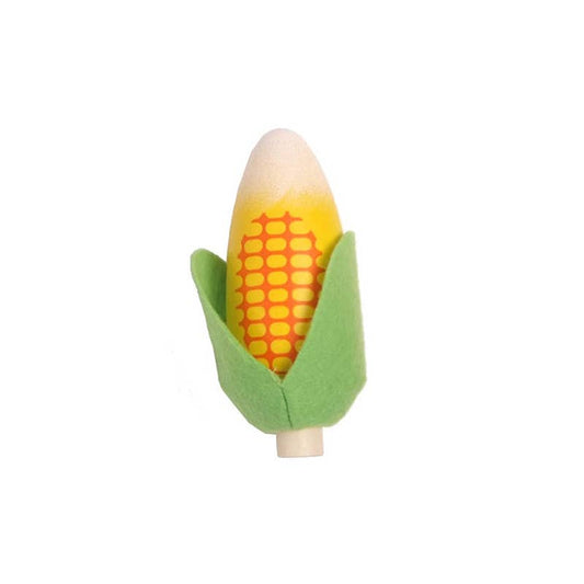 Wooden Vegetables: Sweetcorn 11cm