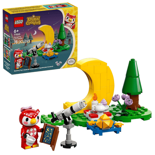 Lego Animal Crossing - Stargazing with Celeste