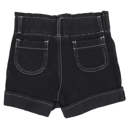 Korango - Denim High Waisted Short - Dark