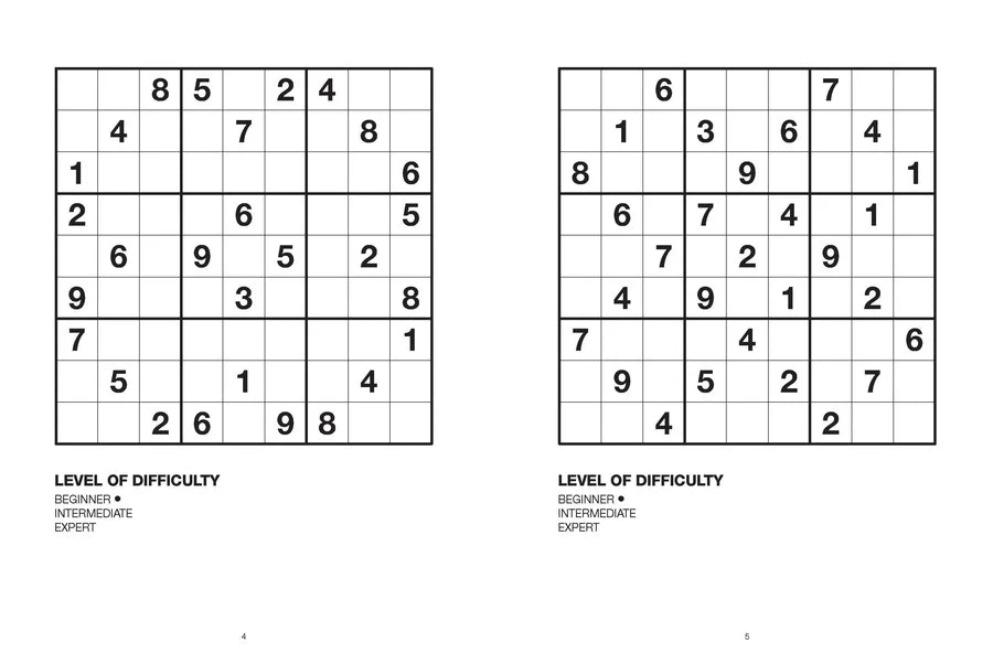Large Print Sudoku Aqua