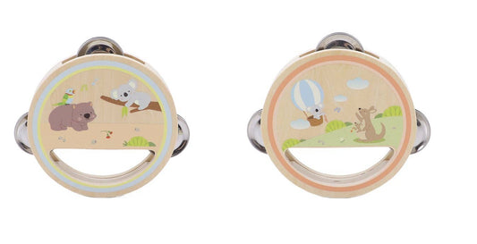 Toyslink - KoKo's Music Adventure Wooden Tambourines