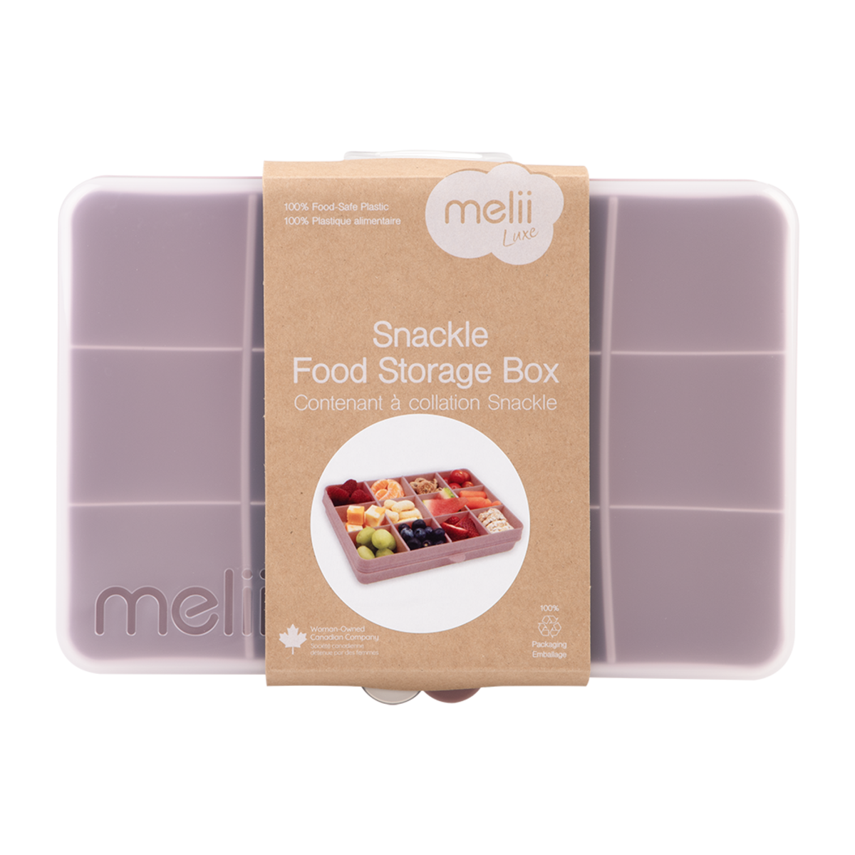 Melii Luxe - 12 Compartment Snackle Box