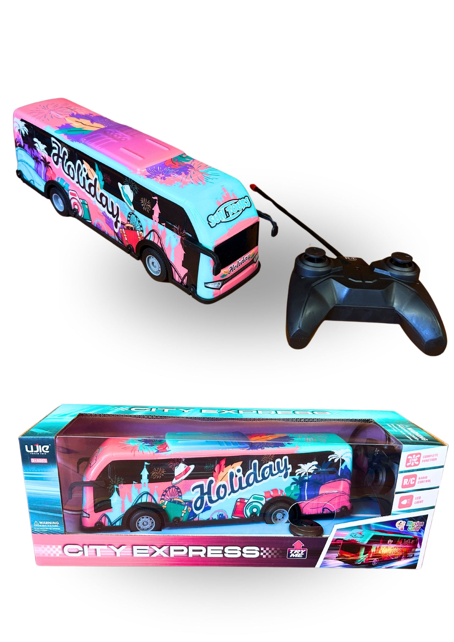 Remote Control Spring Break Bus