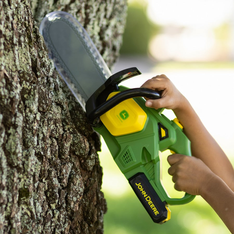 John Deere - Motorised Chainsaw with Lights & Sounds