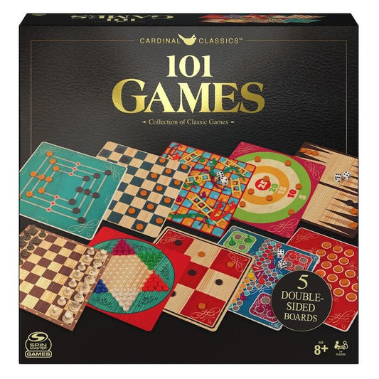Classic 101 Wooden Games Set