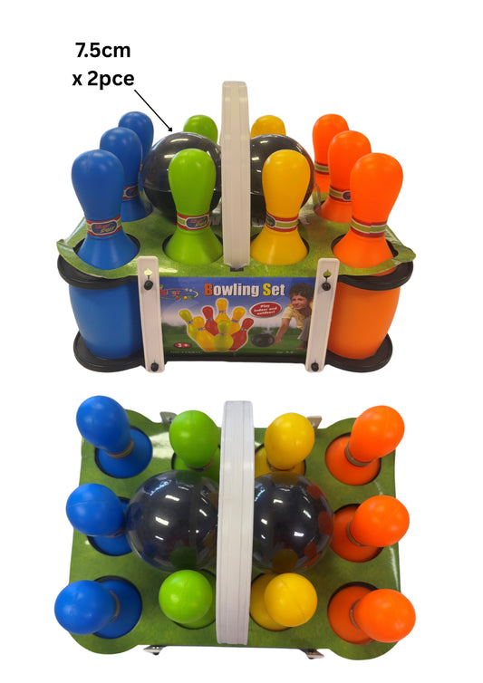Deluxe Bowling Set with Carrier