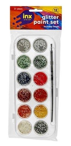 Paint Set DATS 12s Glitter