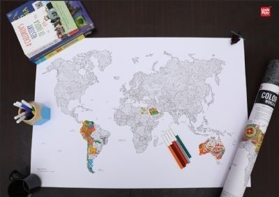 Colouring World Map