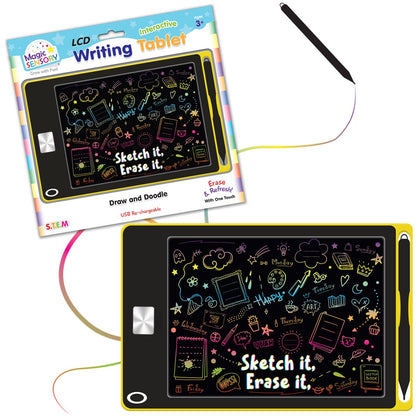 Magic Sensory - 8.5" Interactive LCD Writing Tablet (USB Rechargeable)