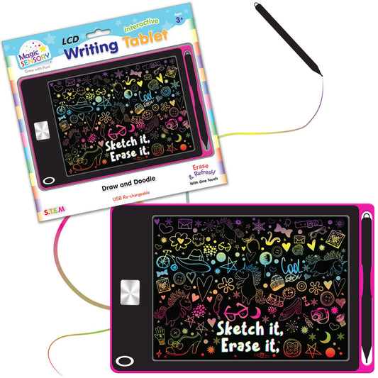 Magic Sensory - 8.5" Interactive LCD Writing Tablet (USB Rechargeable)
