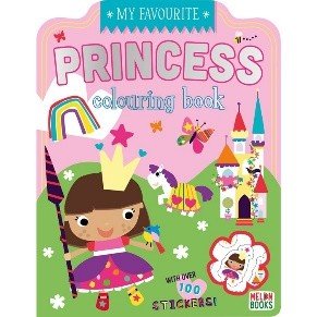 Melon Books - Colouring Book