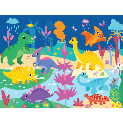 Junior Jigsaw Carry & Play : Roarsome Dinosaurs 45pc