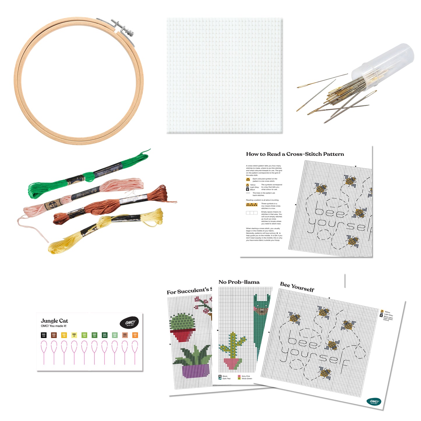 OMC! Cross Stitch Kit
