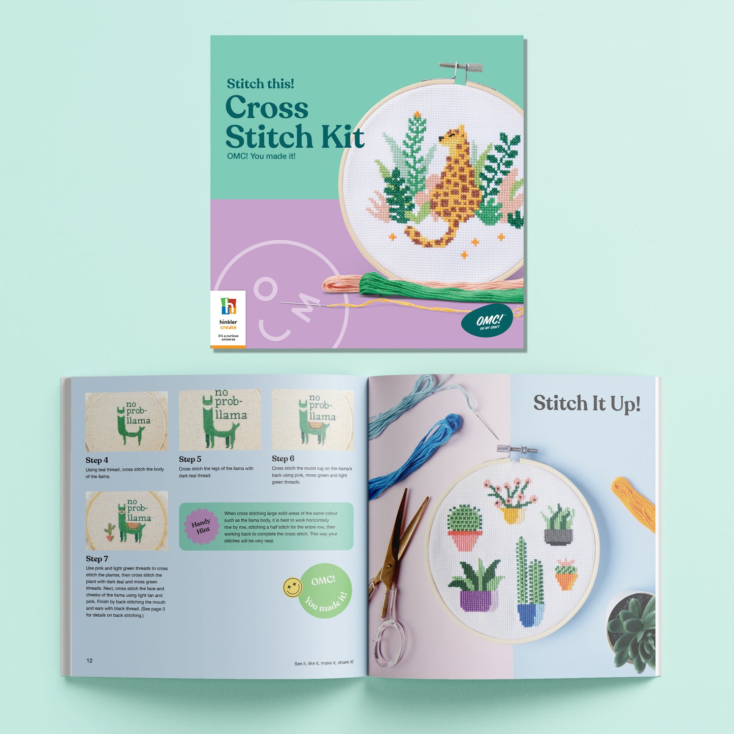 OMC! Cross Stitch Kit