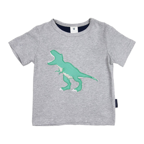 Korango Tee Shirt Dinosaur Applique