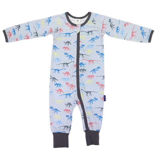 Korango - Dinosaur Long Sleeve Zip Onesie