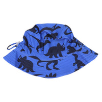 Korango- Dinosaur Swim Hat Blue/ Navy