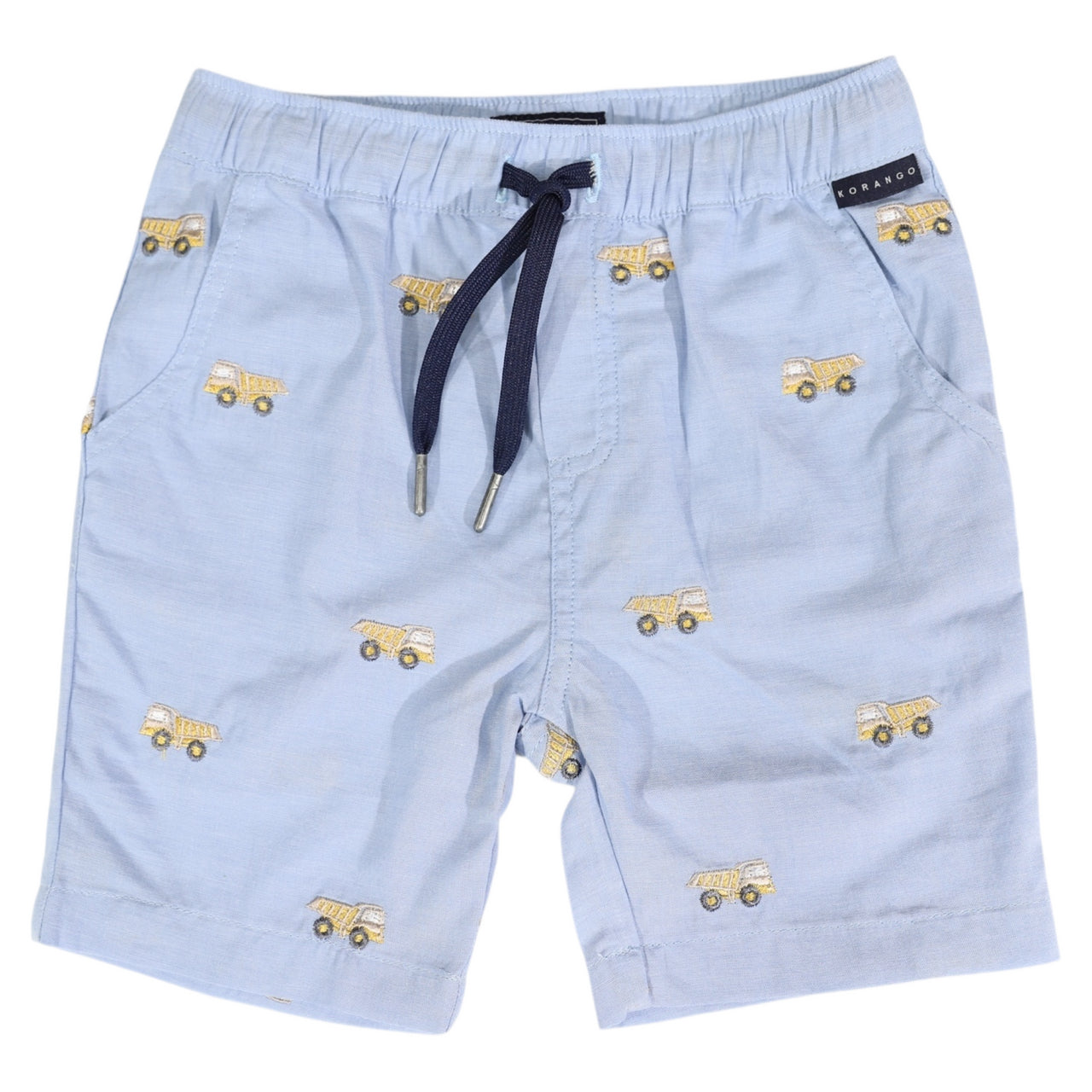 Korango - Embroidered Truck Chambray Short - Light