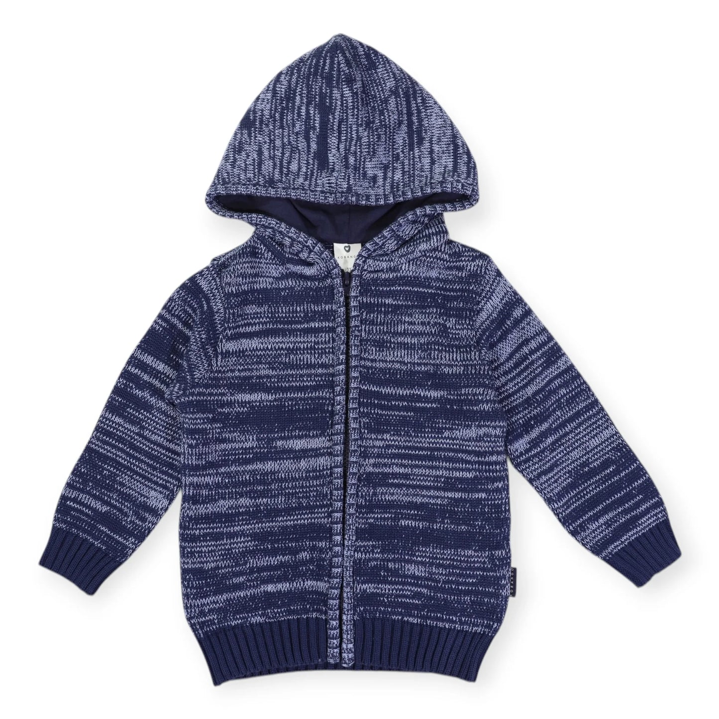 Korango - Fleck Knit Zip Jacket