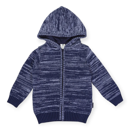 Korango - Fleck Knit Zip Jacket