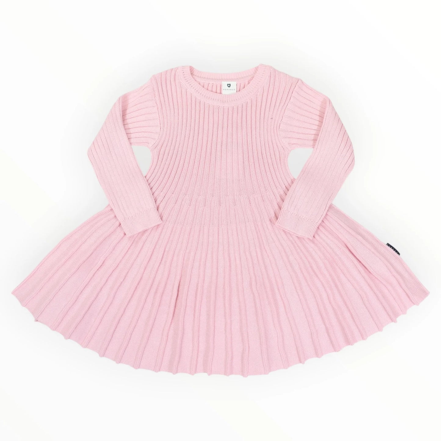 Korango - Rib Knit Flare Dress