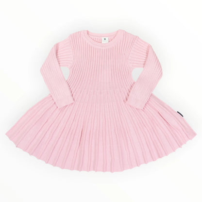 Korango - Rib Knit Flare Dress