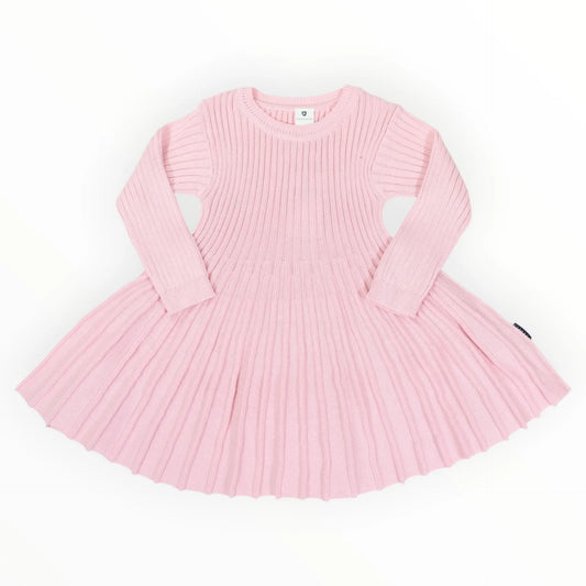 Korango - Rib Knit Flare Dress