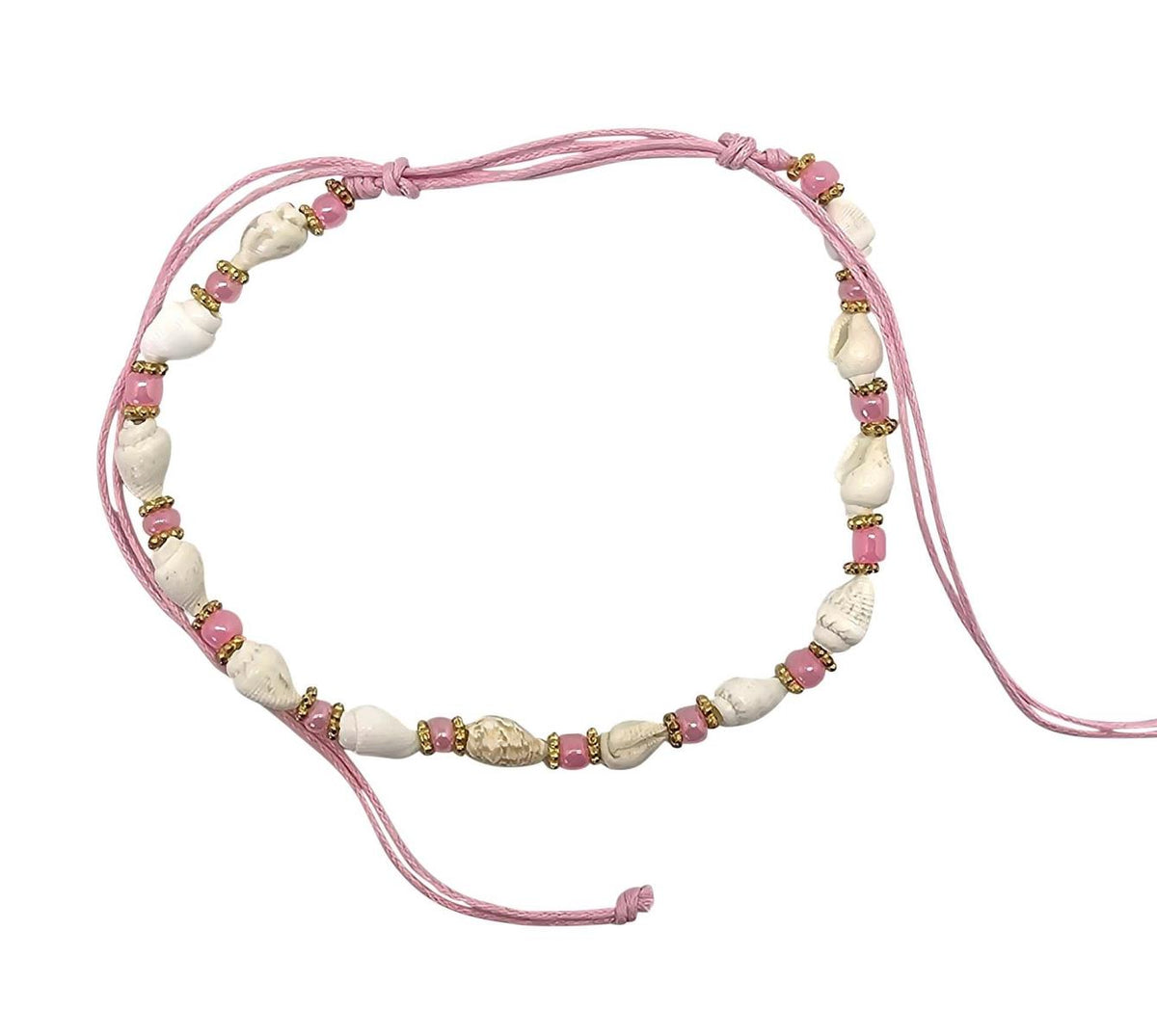 Naturally Design - Shell & Bead Anklet