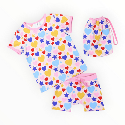 Korango - Hearts & Stars Pjs