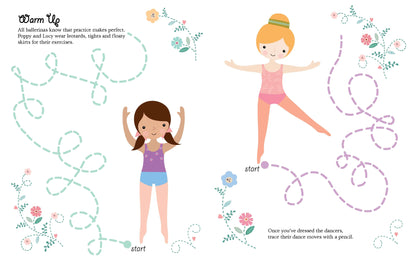 Sticker Dress-Up Book - Ballerina