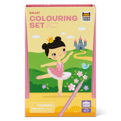 Tiger Tribe - Colouring Set - Ballet