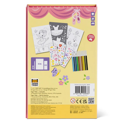 Tiger Tribe - Colouring Set - Ballet