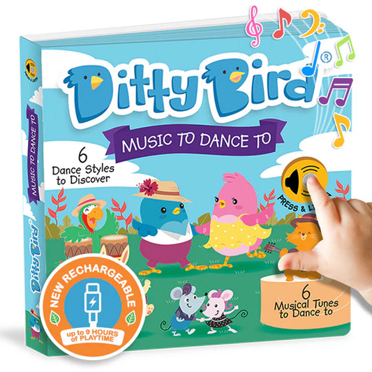 Ditty Bird - Music To Dance To - USB C Rechargeable