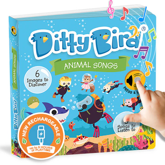 Ditty Bird - Animal Songs - USB C Rechargeable