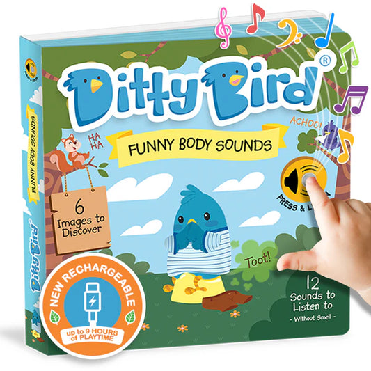 Ditty Bird - Funny Body Sounds - USB C Rechargeable