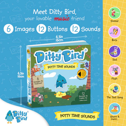 Ditty Bird - Funny Body Sounds - USB C Rechargeable