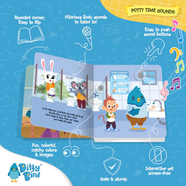 Ditty Bird - Funny Body Sounds - USB C Rechargeable