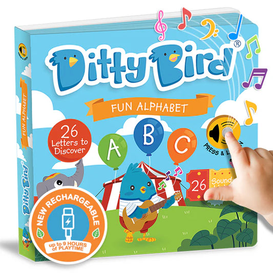 Ditty Bird - Fun Alphabet - USB C Rechargeable