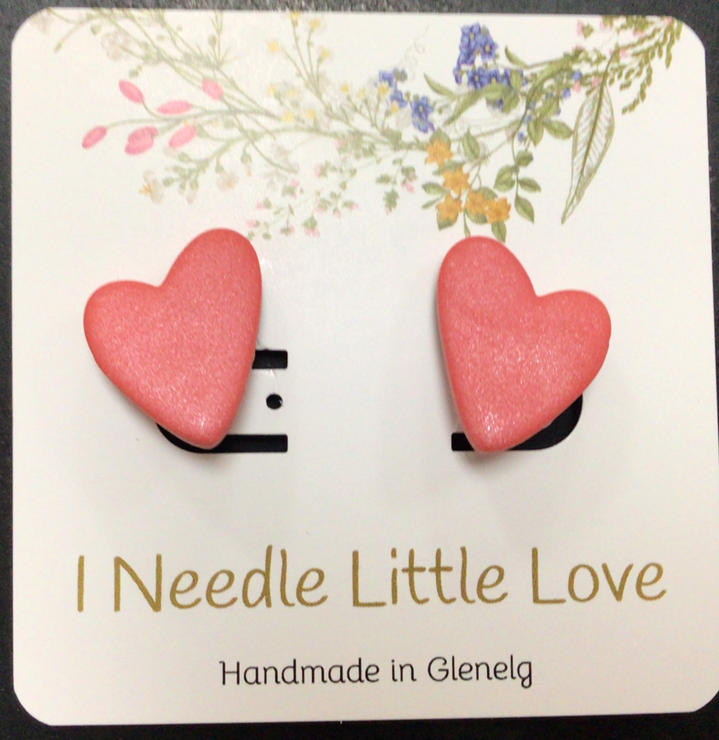 I Needle Little Love - Clip On Earrings