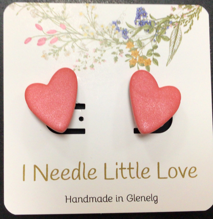 I Needle Little Love - Clip On Earrings