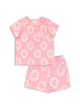 Milky - Floral Terry Towelling Set