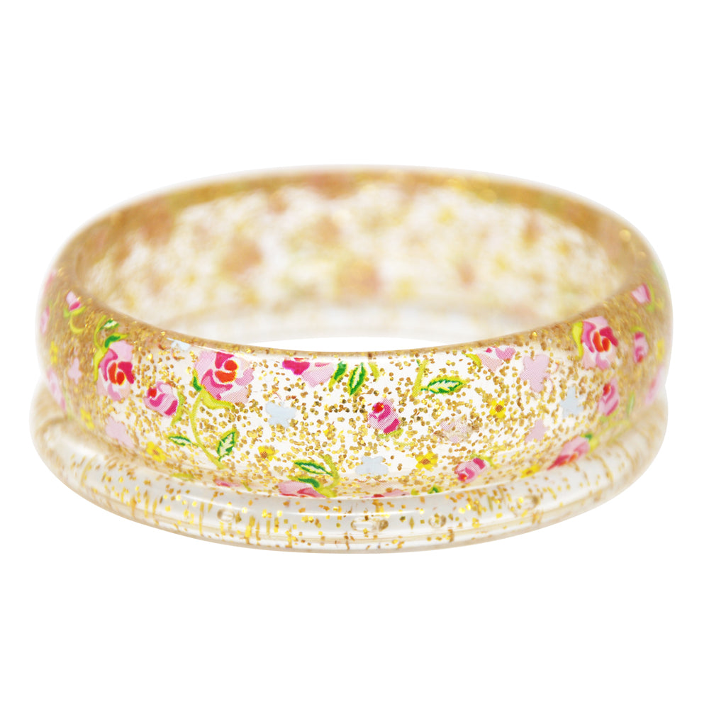 Pink Poppy - Garden Rose Bangles
