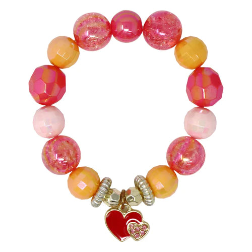 Pink Poppy's Love Bracelet