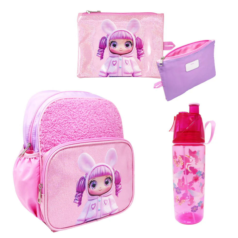 Pink Poppy - Sparkle Pop Backpack & Pencil Case Set