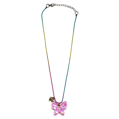 Pink Poppy - BFF Twinkle Butterfly Necklace Set