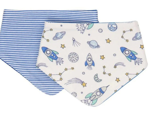 All4Ella - Bandana Bib - 2pk - Assorted