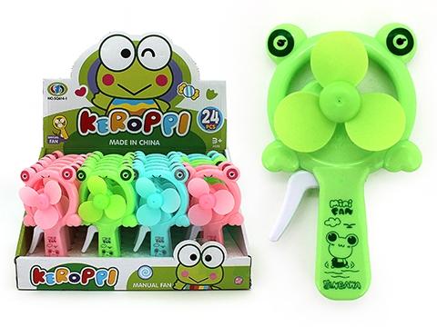 Manual Friction Fan - Frog